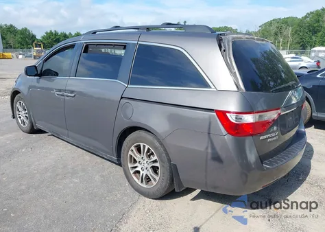 2013 Honda Odyssey Ex-L from USA, damaged, VIN 5FNRL5H69DB071743